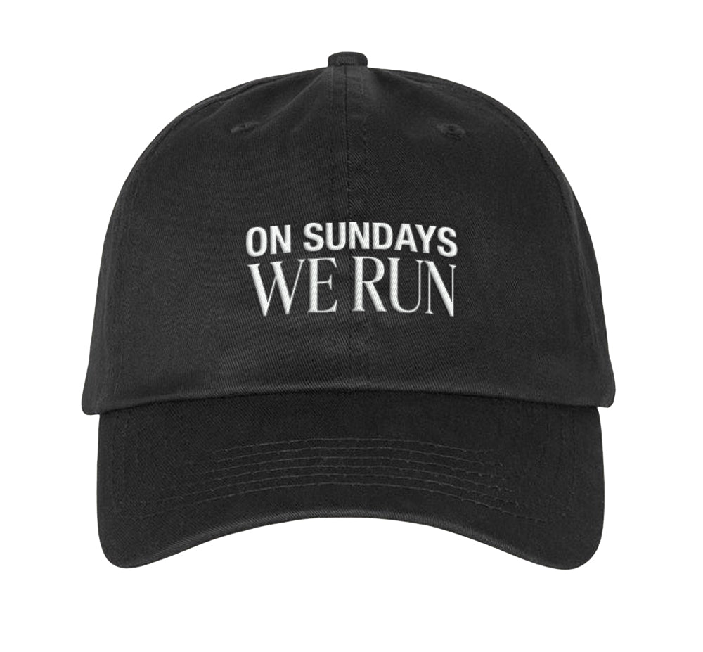 ON SUNDAYS WE RUN HAT