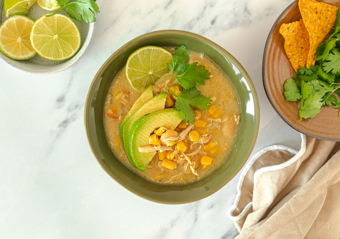 HIGH PROTEIN WHITE CHICKEN CHILI