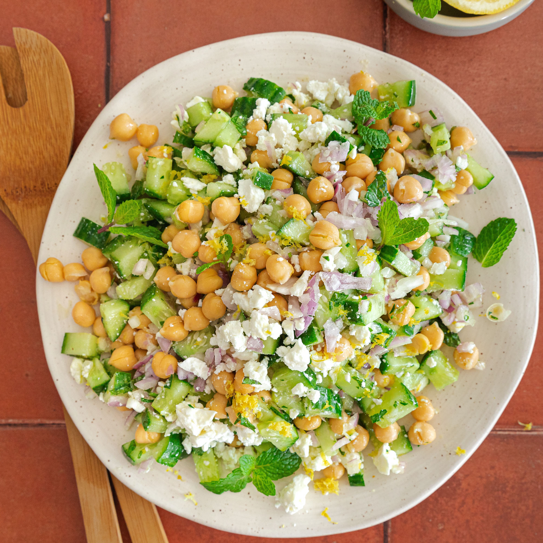 CUCUMBER AND FETA SALAD