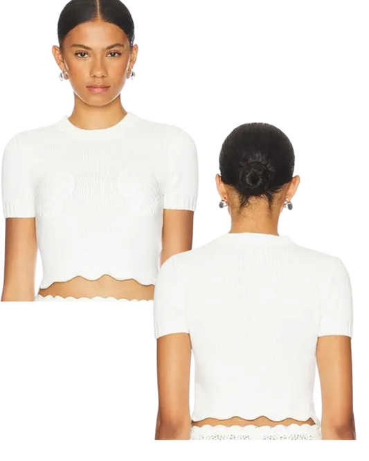 Tularosa Amarlyn shell top ivory