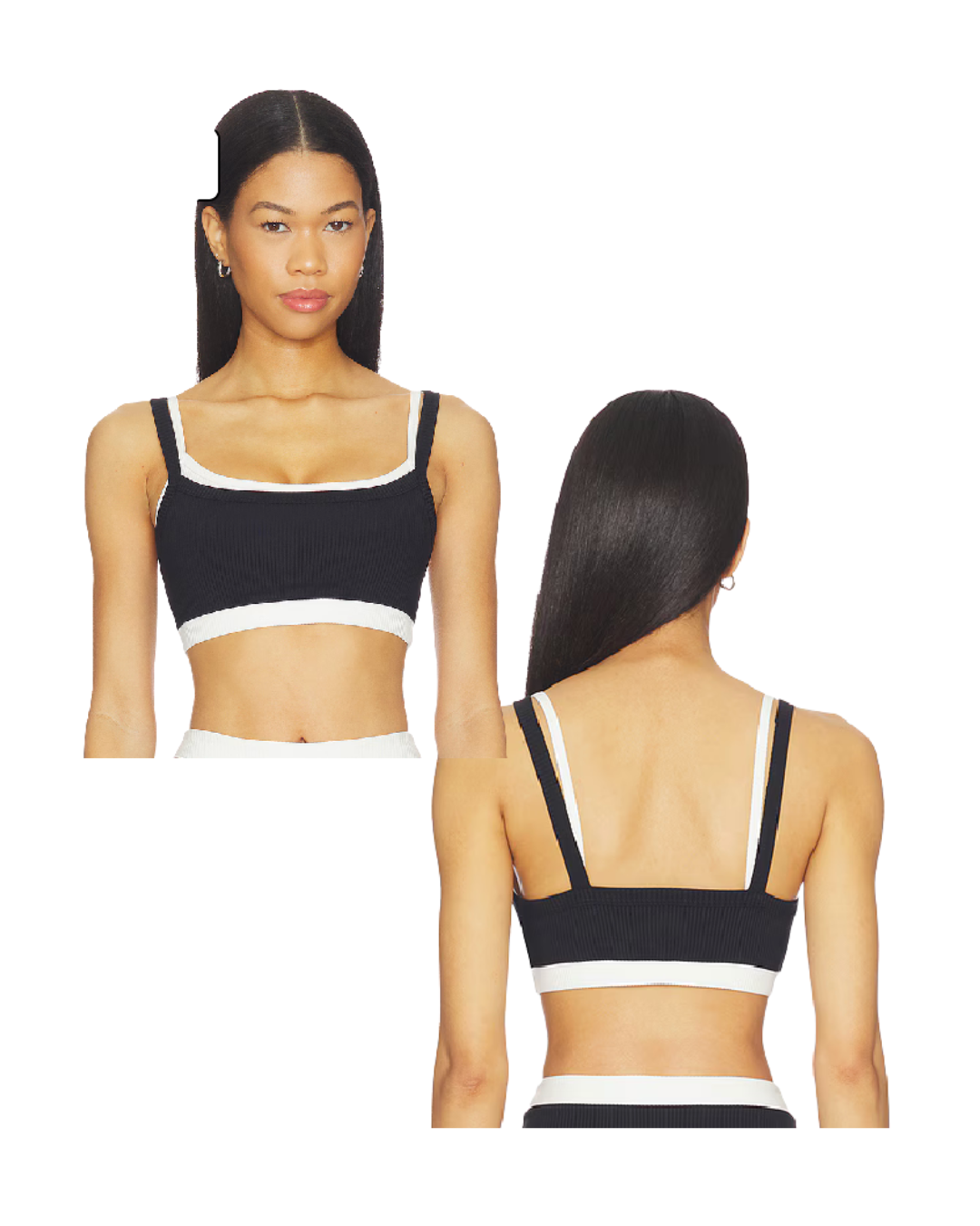 Year of ours Ribbed Layered Bralette