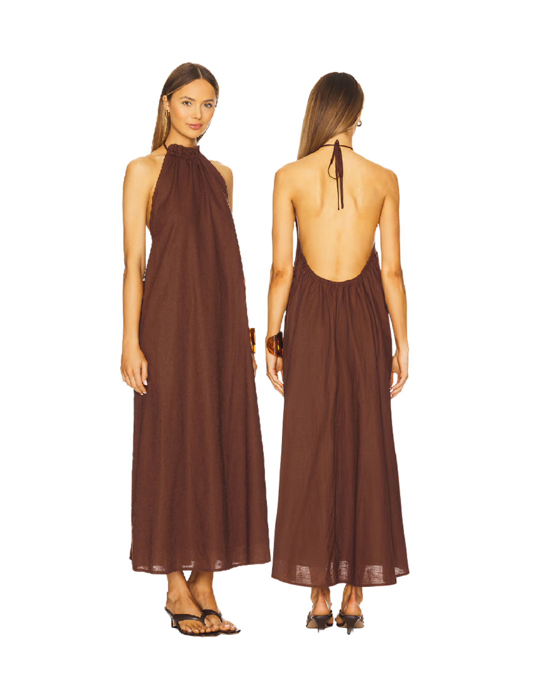 SNDYS halter maxi