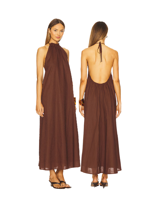 SNDYS halter maxi