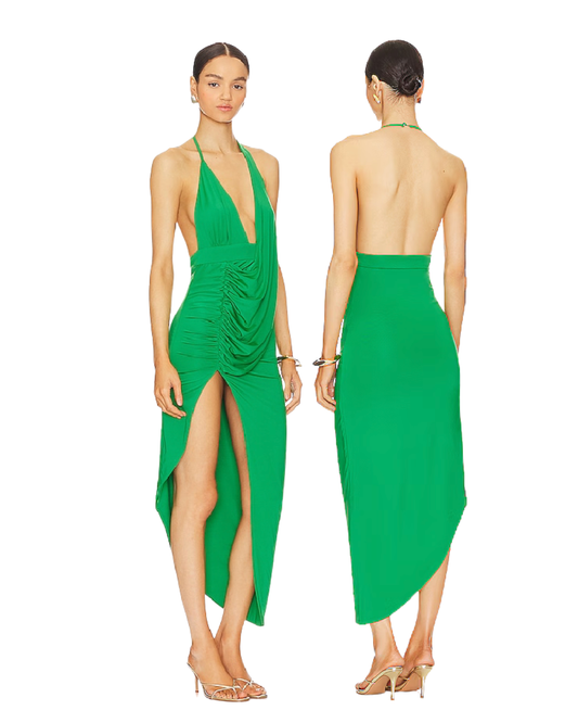 Superdown slit dress