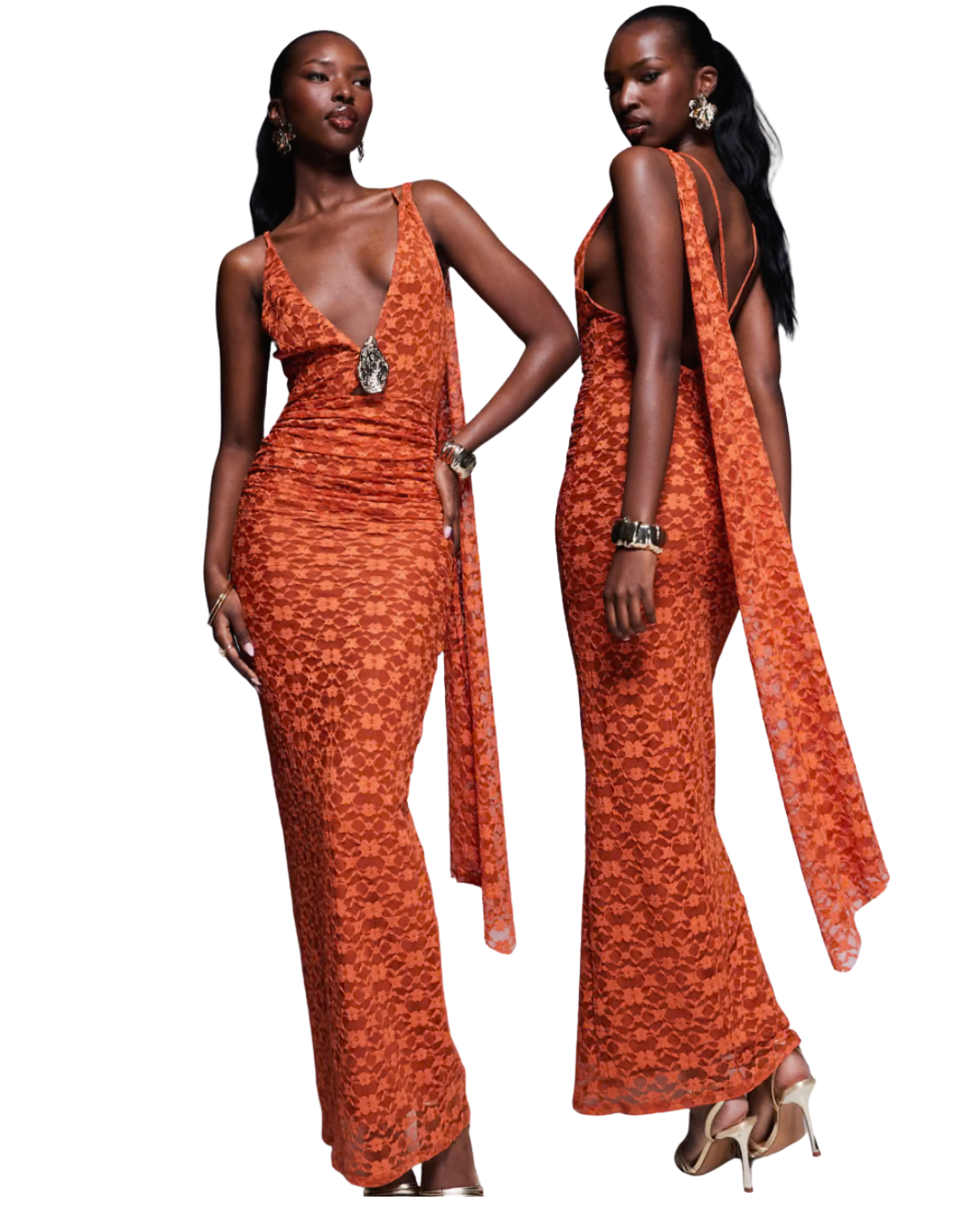 ASOS lace maxi