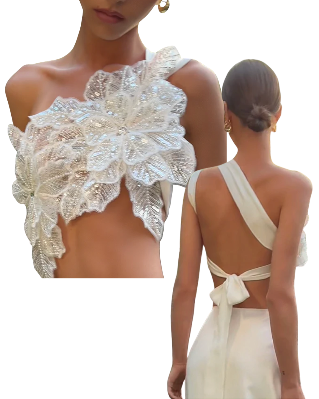 ARABELLA TOP - PEARL SILK never worn